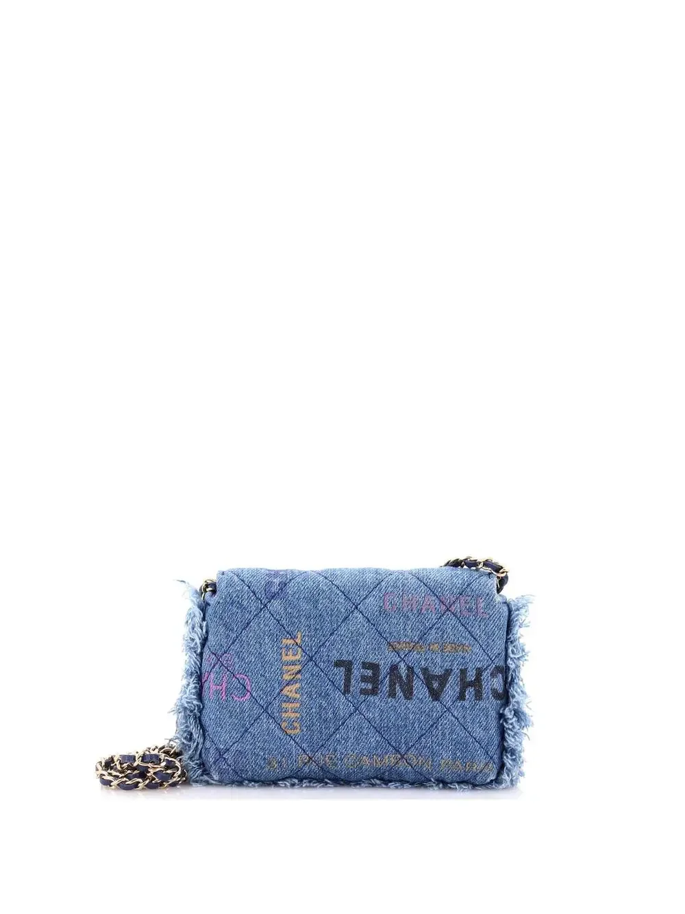 Chanel Denim Mood Flap Clutch With #335630C31B